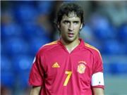 Bóng đá anh, ngoại hạng anh, lịch thi đấu euro 2012, Raul trở lại ĐT Tây Ban Nha?